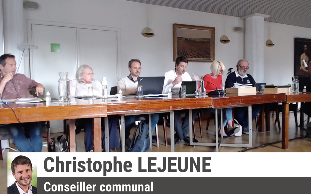 Christope Lejeune - Ecolo -Conseil communal Wavre