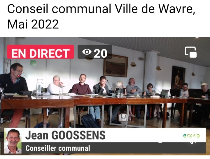 Les interventions du groupe Ecolo au Conseil communal du 24 mai 2022